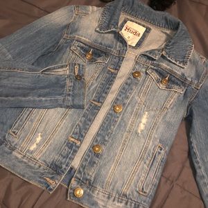 Lightly-Distressed Jean Jacket!